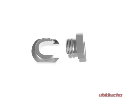 Redhorse Performance -06 AN 881/8000 Series Replacement Locking Nut - 3/8" tube - 2pcs/ pkg - Clear - 881-06-06-01-5