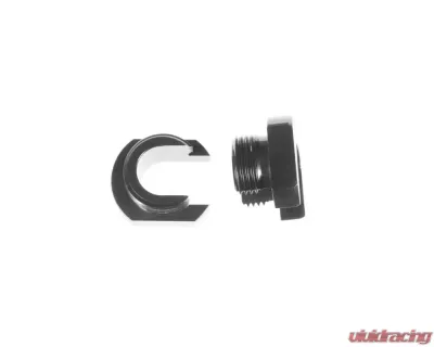 Redhorse Performance -08 AN 881/8000 Series Replacement Locking Nut - 1/2" tube - 2pcs/ pkg - Black - 881-08-08-01-2