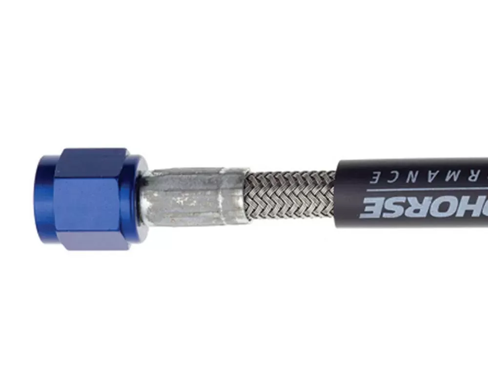 Redhorse Performance -04 2 Feet Nitrous and Fuel Line - Blue - 900-04-24-1