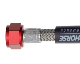 Redhorse Performance -04 2 Feet Nitrous and Fuel Line - Red