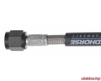Redhorse Performance -04 AN Nitrous and Fuel line, 8 Feet - Black - 900-04-96-2