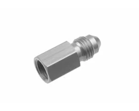 Redhorse Performance -04 AN Male to 1/8 NPT Female Straight Gauge Adapter - Clear