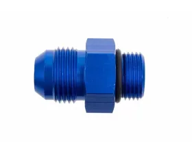 Redhorse Performance -04 Male to -04 O-Ring Port Adapter (High Flow Radius ORB) - Blue