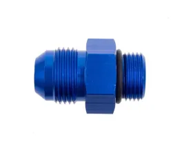 Redhorse Performance -08 AN Male to -12 O-Ring Port Adapter (High Flow Radius ORB) - Blue