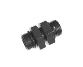 Redhorse Performance -08 ORB Male to -08 ORB Male coupler - Black