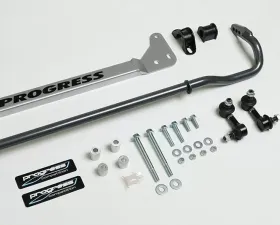 Progress Tech 22mm Adjustable Rear Anti-Sway Bar | Brace & End Links Honda Civic 1996-2000