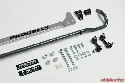 Progress Tech 22mm Adjustable Rear Anti-Sway Bar | Brace & End Links Honda Civic 1996-2000 - 62.1042