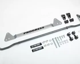 Progress Tech Rear Sway Bar (22mm - Adjustable) Including Bar Brace and Adjustable End Links Acura Integra 1994-2001
