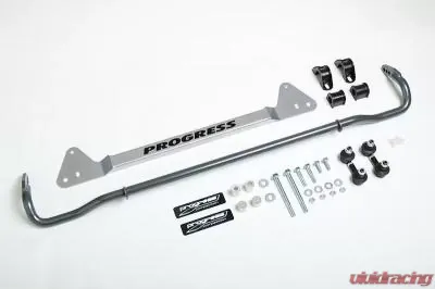 Progress Tech Rear Sway Bar (22mm - Adjustable) Including Bar Brace and Adjustable End Links Honda Civic 1992-1995 - 62.104