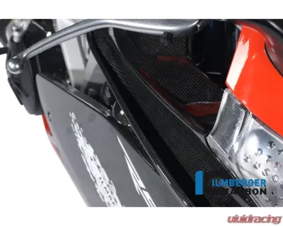 Ilmberger Airtube Covers Pair Carbon - Aprilia RSV 4 2009+ - WKA.012.RSV4S.K