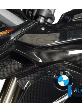 Ilmberger Airtube Left Upper Watercooler Cover Carbon - BMW R1200 GS LC 2013-2016                                     - WKL.026.GS12L.K - Image 4