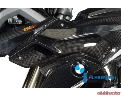 Ilmberger Airtube Left Upper Watercooler Cover Carbon - BMW R1200 GS LC 2013-2016 - WKL.026.GS12L.K
