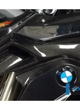 Ilmberger Airtube Left Upper Watercooler Cover Carbon - BMW R1200 GS LC 2013-2016                                     - WKL.026.GS12L.K - Image 6