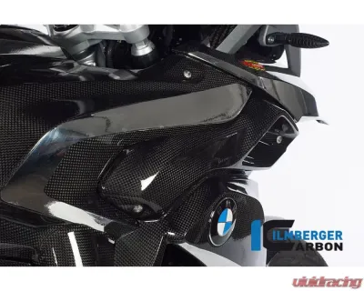 Ilmberger Airtube right Upper Watercooler Cover Carbon - BMW R1200 GS LC 2013-2016 - WKR.025.GS12L.K