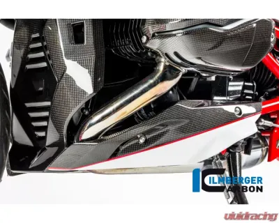 Ilmberger Bellypan Left Side Carbon - BMW R1200 R/RS LC 2015+ - MSL.014.R12RL.K
