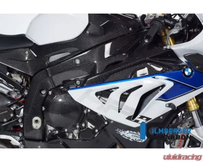 Ilmberger Fairing Side Panel Upper Badge Holder Right Carbon - BMW S1000 RR Street | HP4 - VER.027.S100S.K