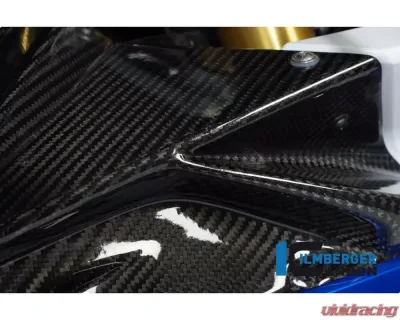 Ilmberger Fairing Side Panel Upper Badge Holder Right Carbon - BMW S1000 RR Street | HP4 - VER.027.S100S.K