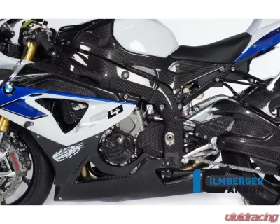 Ilmberger Frame Cover Left Carbon - BMW S1000 RR Street | HP4 2012+ - RAL.041.S100S.K