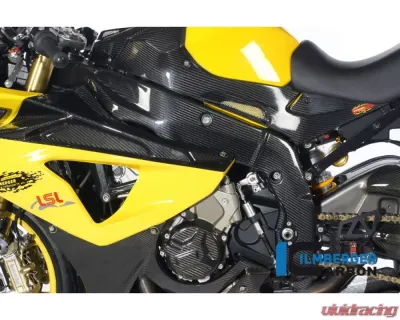 Ilmberger Frame Cover Left Carbon - BMW S1000 RR Street | HP4 2012+ - RAL.041.S100S.K