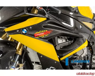 Ilmberger Fairing Side Panel Left Side Carbon - BMW S1000 RR Racing w/o ABE 2015 - VEL.354.S1R15.K