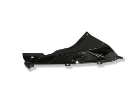 Ilmberger Fairing Side Panel Upper Badge Holder Right Carbon - BMW S1000 RR Street | HP4