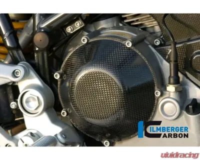 Ilmberger Closed Clutch Cover Carbon - Ducati Models w/ Dryclutch - KDO.002.88890.K