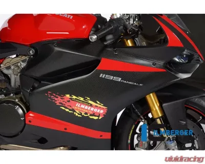 Ilmberger Fairing Side Panel Right Side Carbon - Ducati 1199|899 Panigale - VER.002.D1199.K