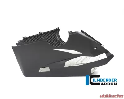 Ilmberger 1pc Matte Akrapovic Slip On Bellypan Ducati Panigale V4/V4 R/S 2018+ - VEU.136.DPV4M.K