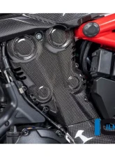 Ilmberger Gloss Vertical Cam Belt Cover Carbon - Ducati Supersport 939 2017+                                     - ZAV.016.DSS7G.K - Image 5