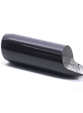 Ilmberger Gloss Lower Exhaust End Cap Carbon - Ducati Supersport 939 2017+ CLEARANCE                                     - AHS.009.DSS7G.K - Image 3