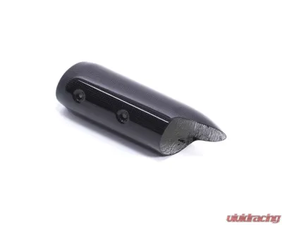 Ilmberger Gloss Lower Exhaust End Cap Carbon - Ducati Supersport 939 2017+ CLEARANCE - AHS.009.DSS7G.K