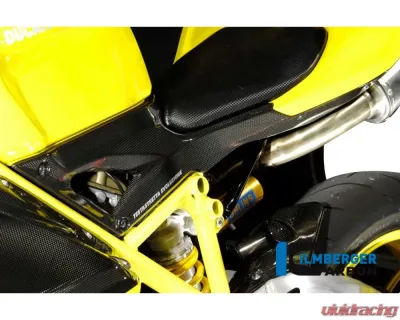 Ilmberger Airbox Covers Pair Carbon - Ducati 848|1098|1198 S/R - ABO.005.D1098.K