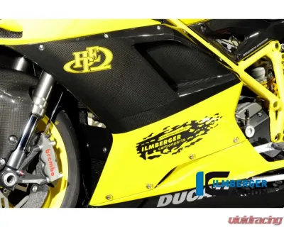 Ilmberger Fairing Side Panel Left Carbon - Ducati 848|1098|1198 S/R - VEO.014.D1098.K