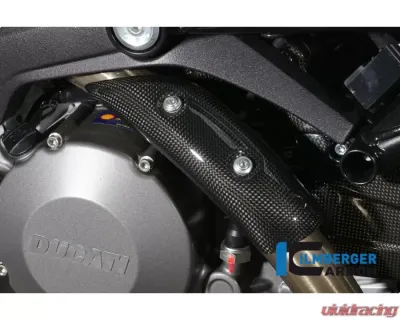 Ilmberger Exhaust Protection Manifold Carbon - Ducati 696 | 1100 Monster - AHK.005.D696M.K