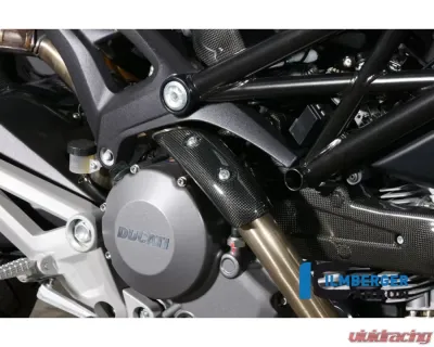 Ilmberger Exhaust Protection Manifold Carbon - Ducati 696 | 1100 Monster - AHK.005.D696M.K