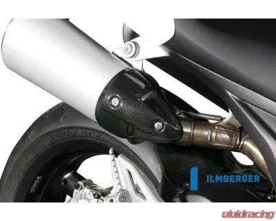 Ilmberger Exhaust Protection Right Carbon - Ducati 696 | 1100 Monster - AHR.004.D696M.K