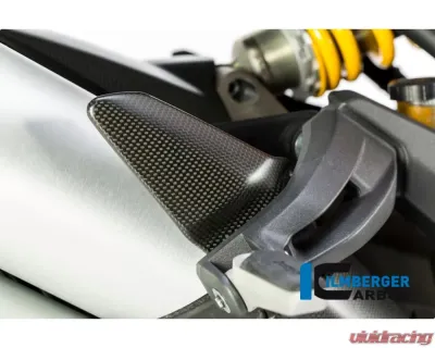 Ilmberger Matte Heelguard Right Side - Ducati Monster 1200/1200 S 2014-2016 - FSR.107.D12MM.K