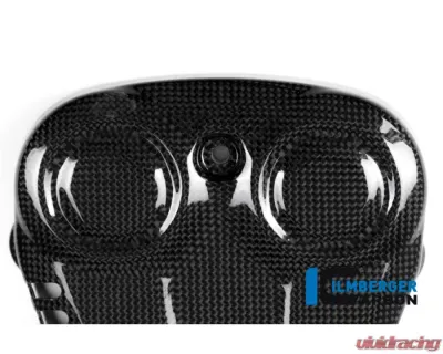 Ilmberger Vertical Gloss Cam Belt Cover Carbon - Ducati Monster 821|1200|1200 R/S - ZAV.013.D12MG.K