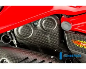 Ilmberger Vertical Matte Cam Belt Cover Carbon - Ducati Monster 821|1200|1200 R/S