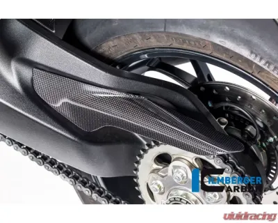 Ilmberger Gloss Rear Sprocket Protector Carbon - Ducati Monster 1200 | 1200 R/S 2014+ - KEH.010.D12MG.K