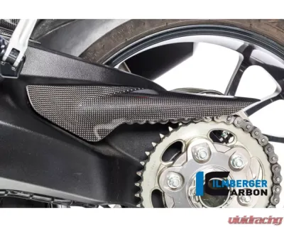 Ilmberger Gloss Rear Sprocket Protector Carbon - Ducati Monster 1200 | 1200 R/S 2014+ - KEH.010.D12MG.K