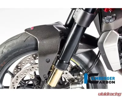 Ilmberger Gloss Front Mudguard - Ducati Monster 821|1200|1200 R/S - KVO.001.D12MG.K