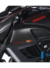 Ilmberger Airtube Cover Left Carbon - Ducati Diavel                                     - LKL.007.DIAVE.K - Image 7