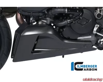 Ilmberger Bellypan Left Side Carbon - Ducati Diavel - VEU.015.DIAVE.K
