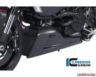 Ilmberger Bellypan Left Side Carbon - Ducati Diavel - VEU.015.DIAVE.K