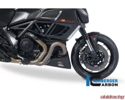 Ilmberger Bellypan Right Side Carbon - Ducati Diavel - VEU.014.DIAVE.K