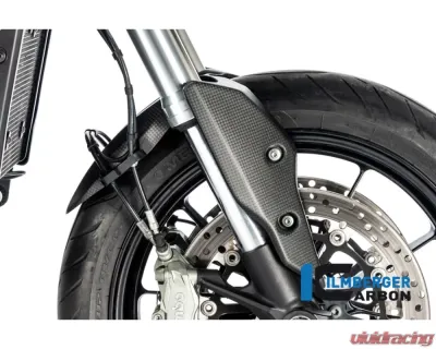 Ilmberger Front Mudguard Rear Part - Ducati Hypermotard/Hyperstrada 2013+ - KVO.001.HYP13.K