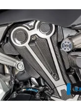 Ilmberger 3pc Gloss Cam Belt Covers w/ Chrome Decal Ducati XDiavel/XDiavel S 2016+                                     - ZAO.099.XD16G.K - Image 4
