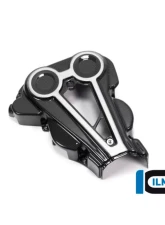 Ilmberger 3pc Gloss Cam Belt Covers w/ Chrome Decal Ducati XDiavel/XDiavel S 2016+                                     - ZAO.099.XD16G.K - Image 7