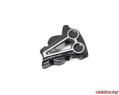 Ilmberger 3pc Gloss Cam Belt Covers w/ Chrome Decal Ducati XDiavel/XDiavel S 2016+ - ZAO.099.XD16G.K